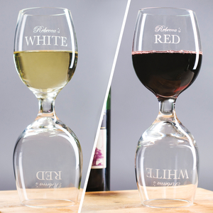 Personalised Two-in-One Wine Glass