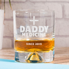 Personalised Whisky Tumbler - Daddy Medicine