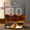 Personalised Whisky Tumbler - Happy Birthday