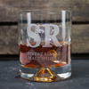 Personalised Whisky Tumbler and Glenfiddich Miniature - Finest