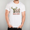Personalised White T-Shirt - Stag Squad