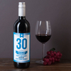 Personalised Wine - Big Blue Birthday