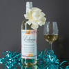 Personalised Wine - Bright Floral Pattern