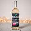 Personalised Wine - Christmas Made To Kiss Santa
