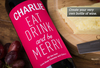 Personalised Wine - Eat,  Drink and Be Merry