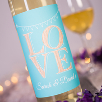 Personalised Wine - LOVE