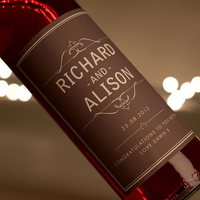 Personalised Wine - Our Special Date