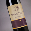 Personalised Wine - Vintage Gold Star