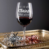 Personalised Wine Glass - Improves With Age