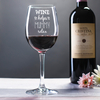 Personalised Wine Glass - Wine Helps