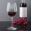 Personalised Wine Glass - Wine Is The Answer