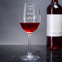 Personalised Wine Glass - Wine O