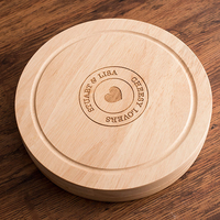 Personalised Wooden Cheeseboard Set - Cheesy Lovers