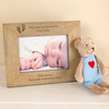 Personalised Wooden Photo Frame - Baby