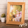 Personalised Wooden Photo Frame - Daddy