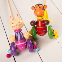 Personalised Wooden Push Along Toy