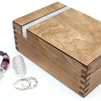 Personalised Wooden Trinket Box