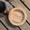 Personalised Wooden Wine Bottle Coaster - Just Add Wine