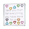 Spaceform Mini Glass Token - 
