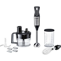 MSM6S90BGB ErgoMixx Hand Blender with Food Processor 750W Black & Silver