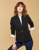 Black Sierra Pique Blazer Size 10 Joules UK