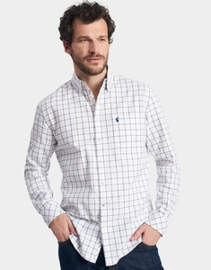 Chalk Check Wilby Classic Fit Shirt Size XL Joules UK