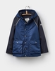 Marine Navy Playground Fleece-Lined Waterproof Coat 3-12yr Size 3yr Joules UK
