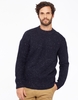 Navy Fleck Shawfield Crew Neck jumper Size M Joules UK