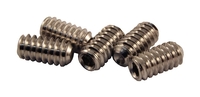 3/16x1/4in Door Handle Grub Screws Cup Point in Pack of 5