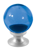 Amber Round Glass Cabinet Knobs