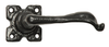 Black Antique Ironwork Door Handle Set 879