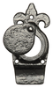 Black Antique Ironwork Door Pull 127x63mm 1486