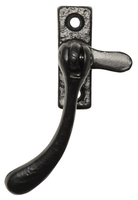 Black Antique Ironwork Window Handle Fastener Hook Plate 1177