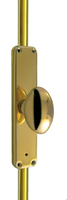 Brass French Door or Window Bolt