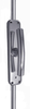 Bright Chrome French Door or Window Bolt
