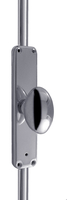 Chrome French Door or Window Bolt