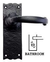 Fullbrook Bathroom Door Handle Set