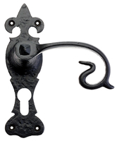 Fullbrook Scroll Euro Door Handle Set