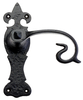 Fullbrook Scroll Lever Latch Door Handle Set
