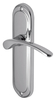 Heritage AMB6210 Ambassador Chrome Lever Latch Door Furniture