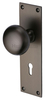 Heritage BAL8500 Imitation Bronze Knob on Lock Plate