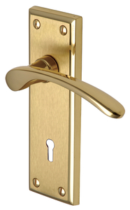 Heritage HIL8600 Hilton Mayfair Lever Lock Door Furniture