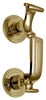 Heritage K1300 Brass Exterior Doctor Door Knocker 193mm
