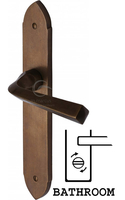 Heritage RBL4430 Rustic Bronze Grafton Bathroom Handles