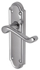 Heritage V313 Meridian Chrome Lever Latch Door Furniture