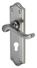 Heritage W4248 Buckingham Mercury EURO PROFILE Door Furniture