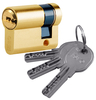 High Security Single Euro Cylinder 30x10mm to 60x10mm