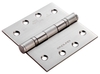 Matt Stainless 102x102x3mm Ball Bearing Door Hinge In Pairs