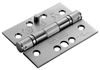 Matt Stainless 102x76x3mm Ball Bearing Dog Door Hinge In Pairs