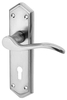 Mattt Chrome Paris Keyhole Handle Set